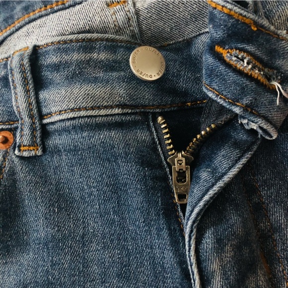 DU/ER Performance Stretch Light Wash Organic Cotton Blend Jeans Size 24x30 - Picture 9 of 13